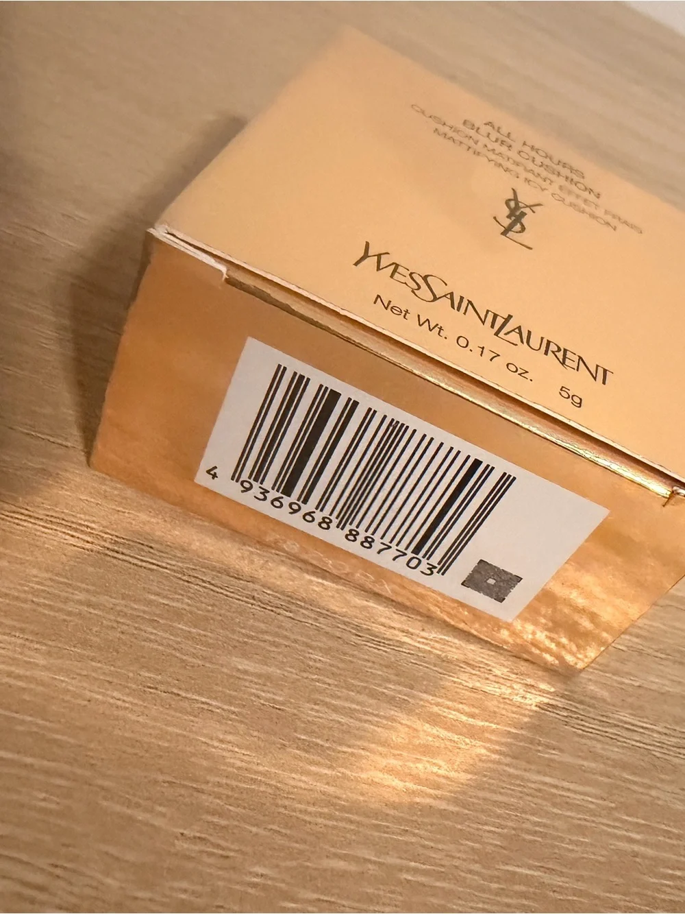 YSL All Hours Blur Cushion Mattifying Icy Cushion Mini 5g New